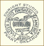 Image of the Enright Studio Photo Finishers Stamp
