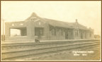 Postcard of the New Santa Fe Depot