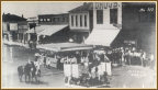 Postcard of the Lahoma July 4th 1909 Parade