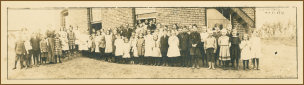 Photograph of Lahoma School Children in 1910 by Walter Enright
