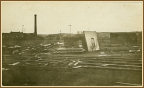 Postcard of Destruction from Tornado - Farmers Warehouse
