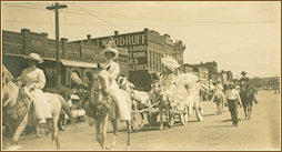 1903 Cherokee Strip Parade with Henry S. Johnston as Parade Marshal