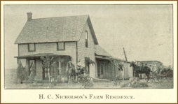 Farm Residence of H. C. Nicholson