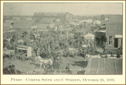 Perry - Corner Sixth and C Streets, October 24, 1893