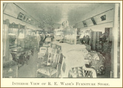 Furniture Store of R. E. Wade - Interior View